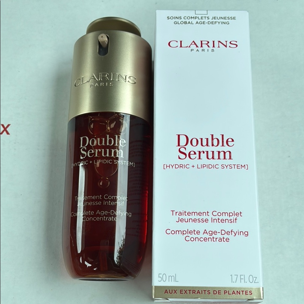 Clarins NIB Double Serum - complete Age Defying Concentrate